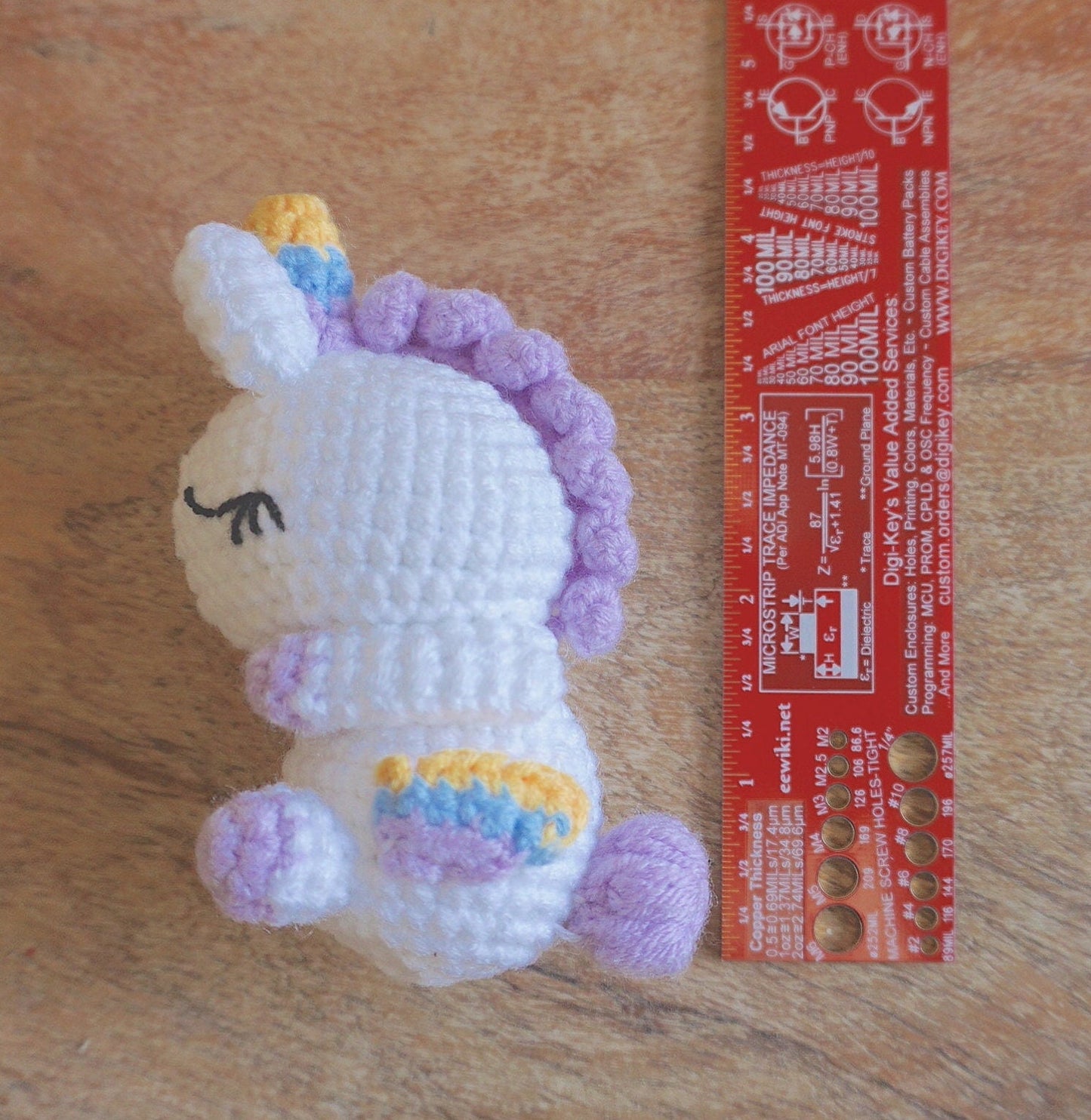 Handmade Finished Crochet Unicorn | Mini Unicorn Plush | Handmade Unicorn Toy | Unicorn Stuffed Animal | Eco-Friendly | Car Ornament