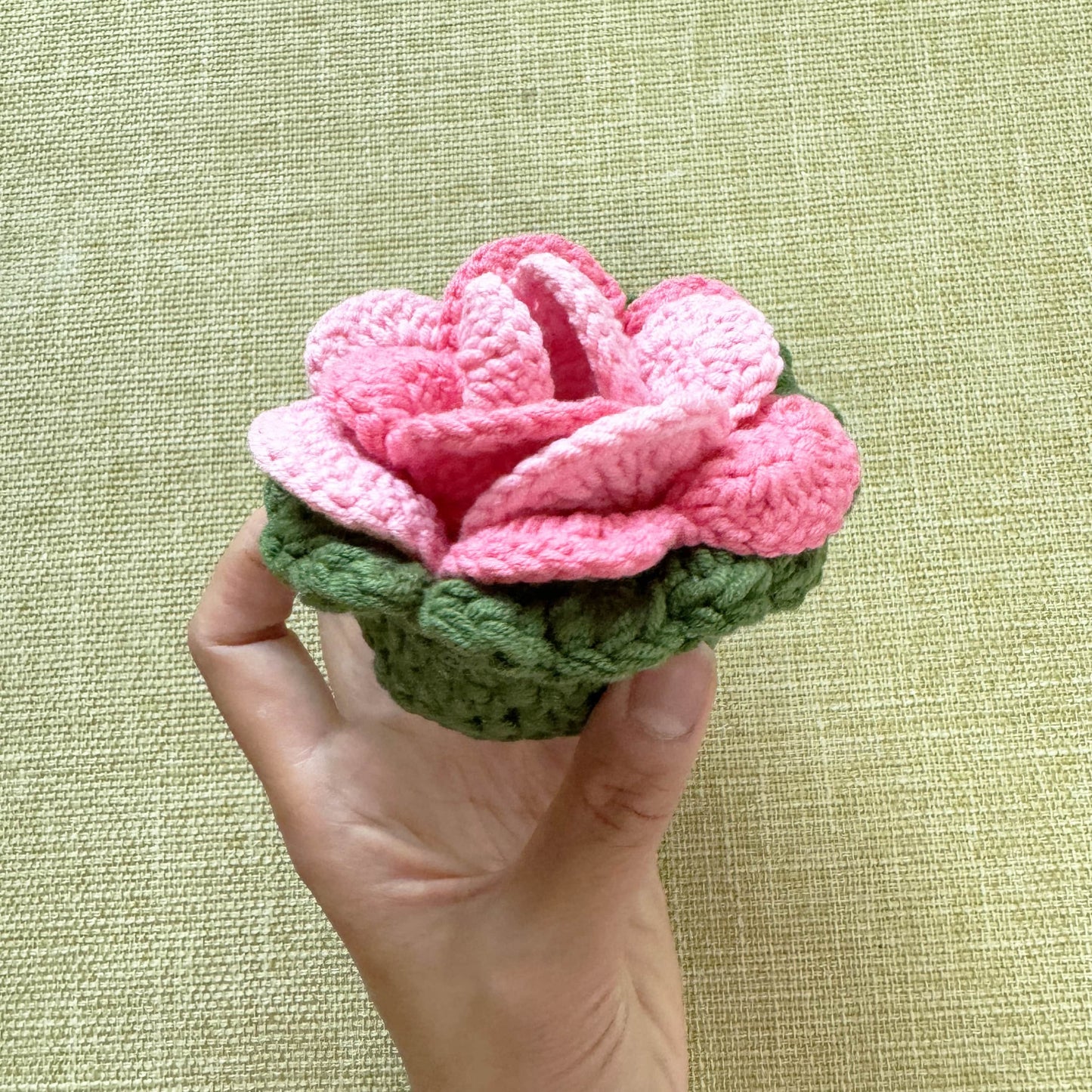 Handmade 6PCS Crochet Rose Coasters | Crochet Flower | Rose | Decorative Coasters | Valentine Gifts | Gift for Her | House Warning