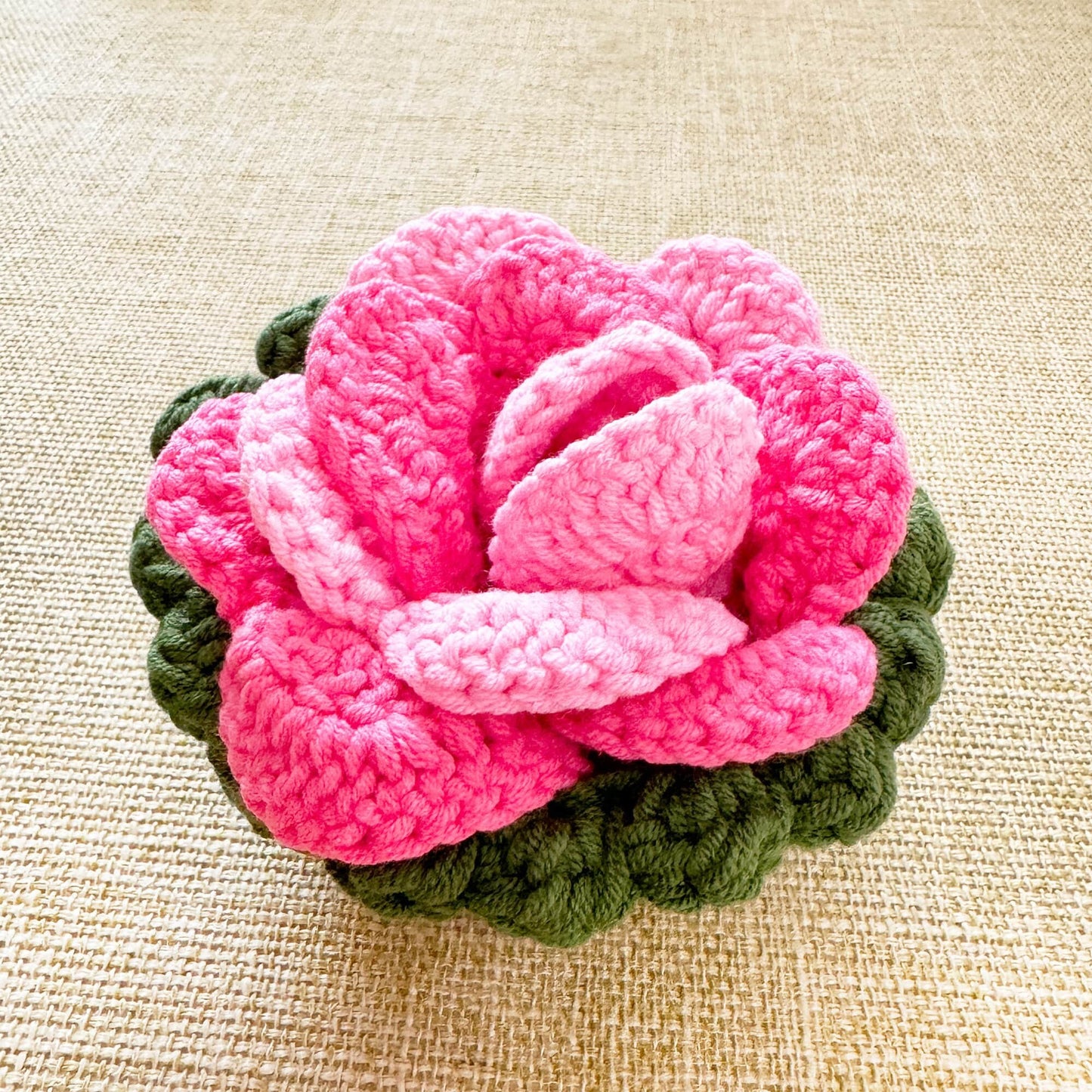 Handmade 6PCS Crochet Rose Coasters | Crochet Flower | Rose | Decorative Coasters | Valentine Gifts | Gift for Her | House Warning