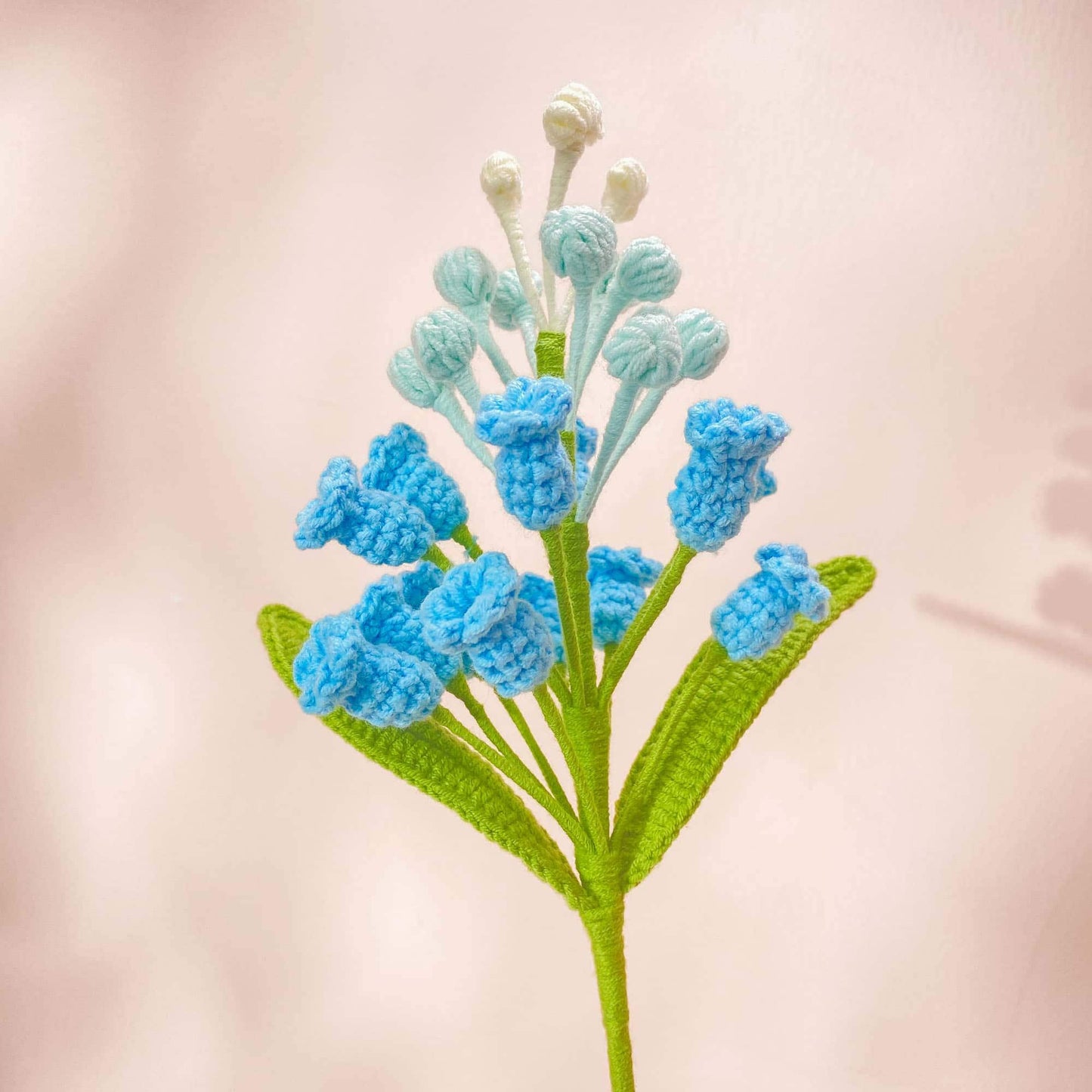 Handmade Crochet Hyacinth Stems (no vase) | Snap Dragon | Spring Floral Decor | Yarn Flower Gift | Cute Crochet Bloom | Table Accent