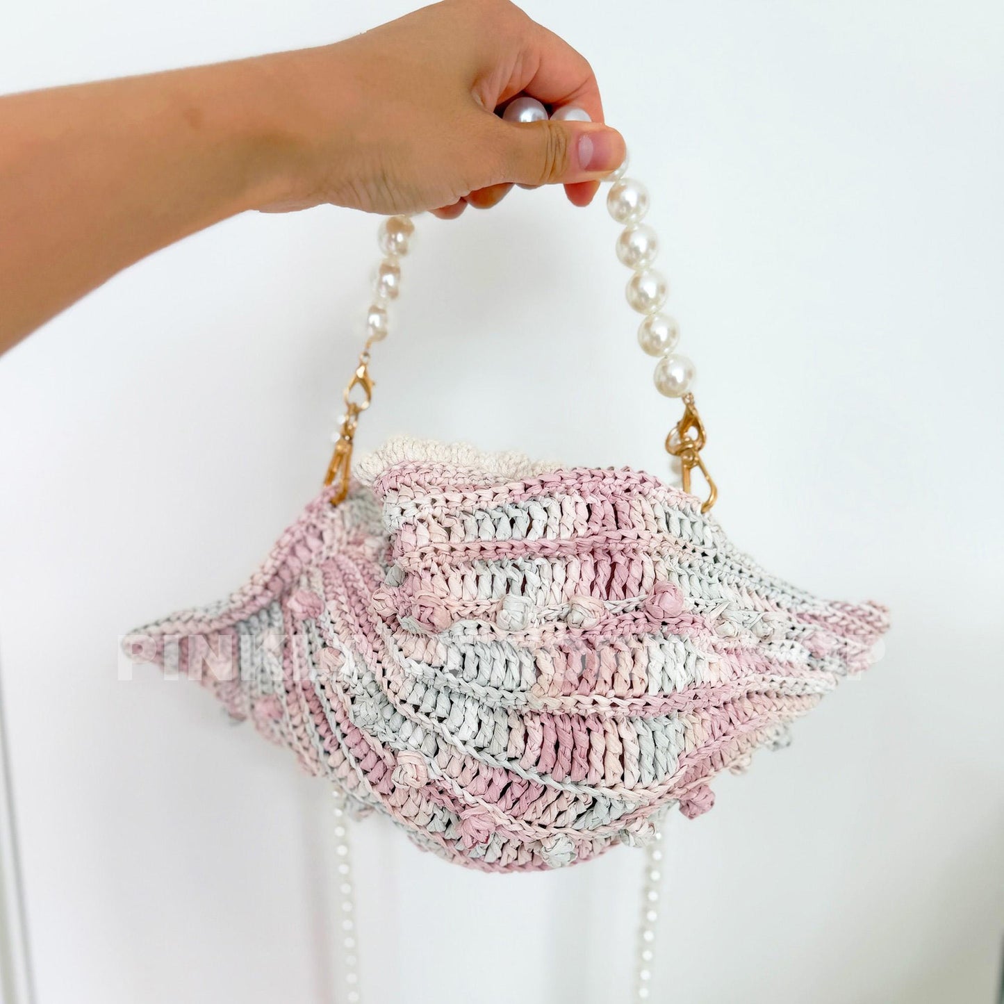 Handmade Crochet Spiral Shell Bag | Purse | Beachy Boho Bag | Cute Crossbody Accessory | Summer Fashion | Crochet Shoulder Bag | Gift Idea