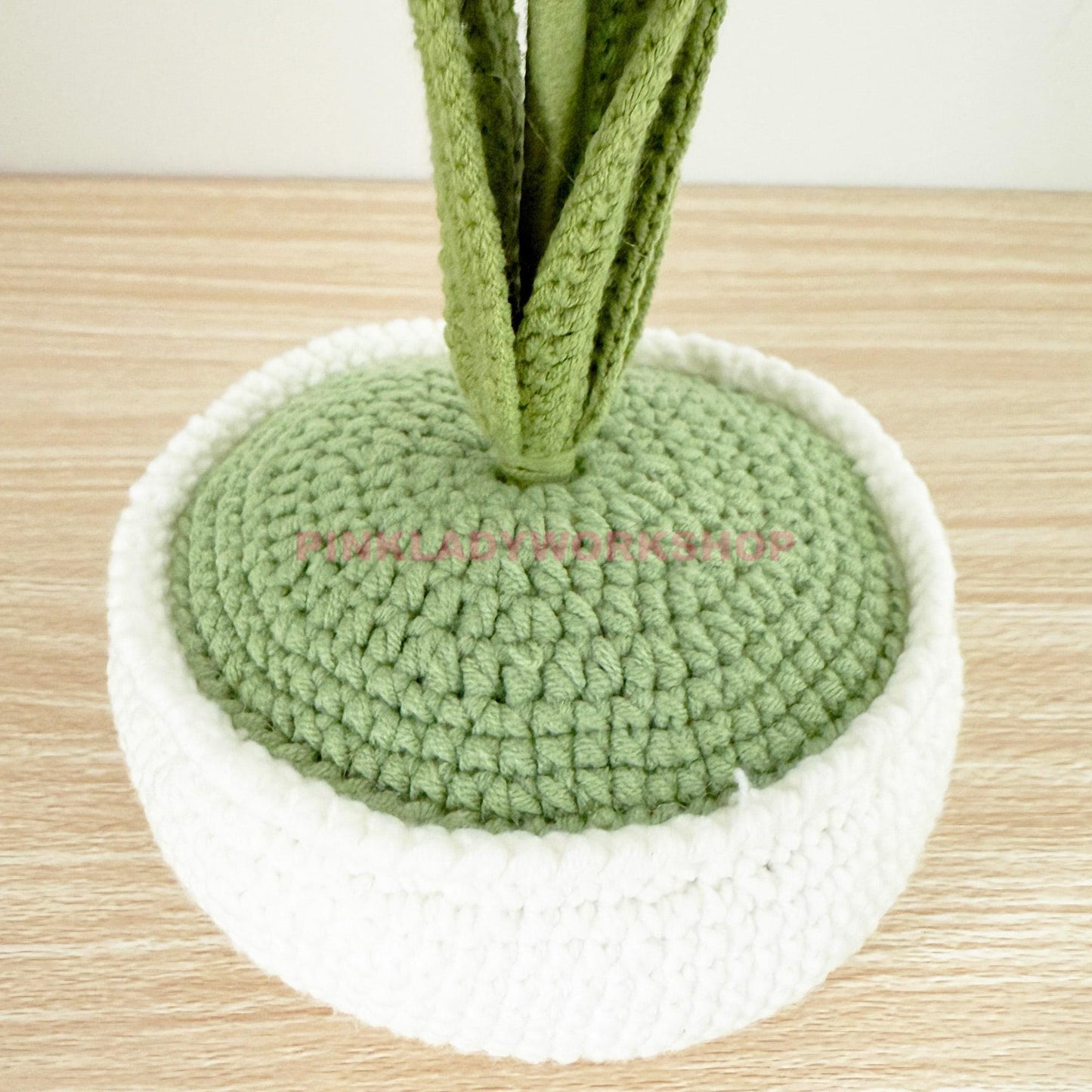 Crochet Gladiolus Flower Pot | Purple Yarn Flowers | Handmade Floral Decor | Faux Plant Gift | Spring Home Accent | Amigurumi Bloom