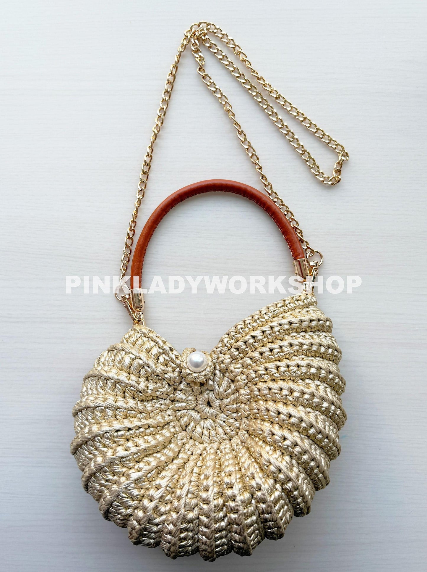 Handmade Crochet Spiral Shell Bag | Purse | Beachy Boho Bag | Cute Crossbody Accessory | Summer Fashion | Crochet Shoulder Bag | Gift Idea