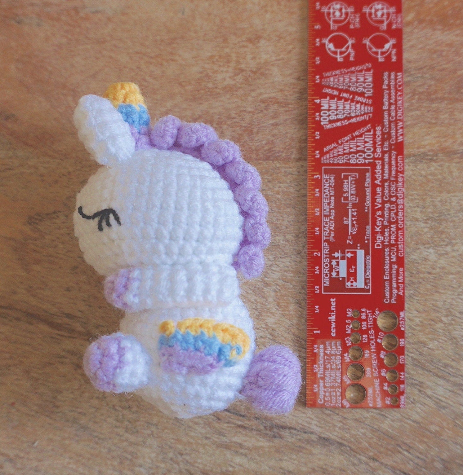 Handmade Finished Crochet Unicorn | Mini Unicorn Plush | Handmade Unicorn Toy | Unicorn Stuffed Animal | Eco-Friendly | Car Ornament