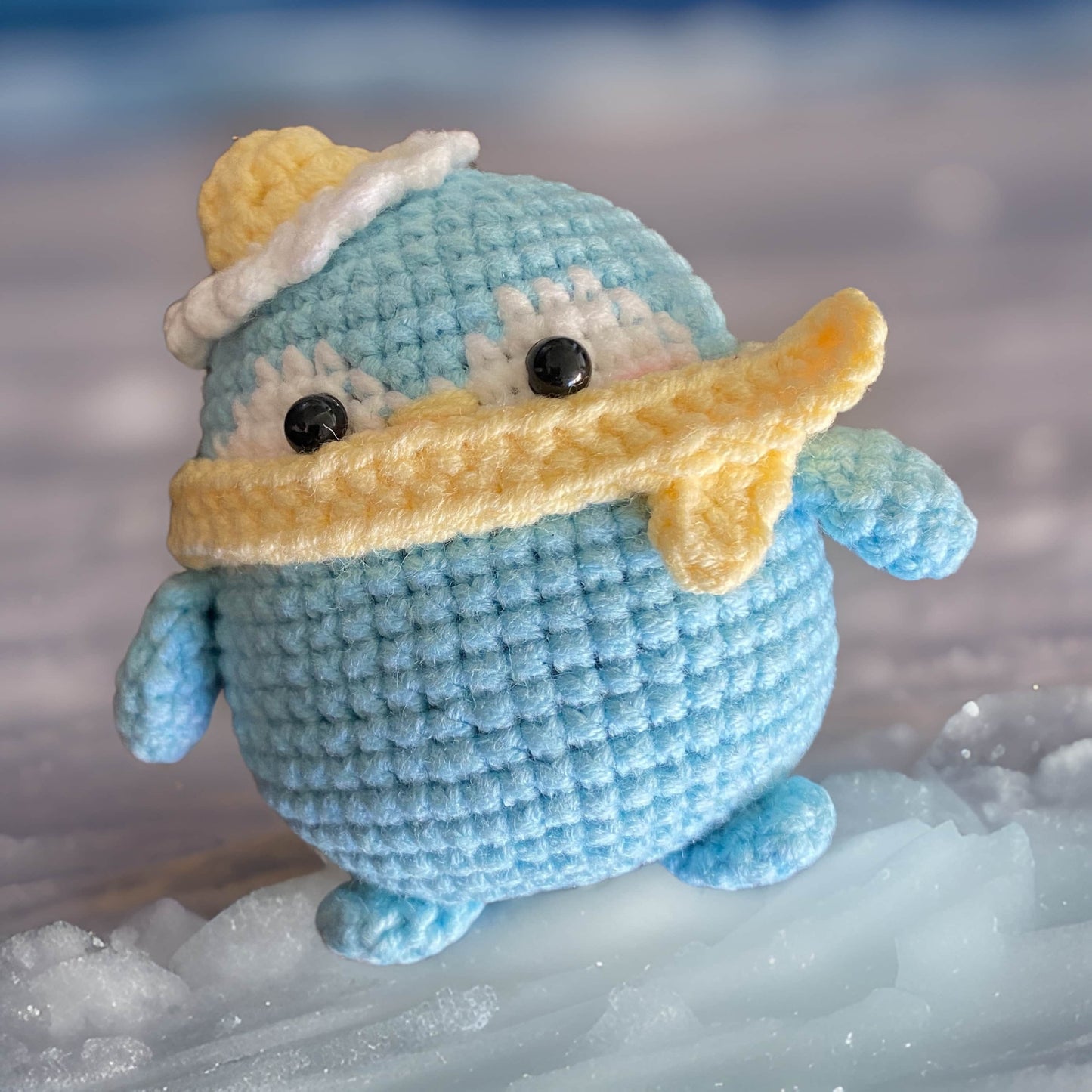 Handmade Crochet Penguin | Cute Crochet Toy | Mini Penguin Plush | Penguin Stuffed Animal | Finished Crochet Toy