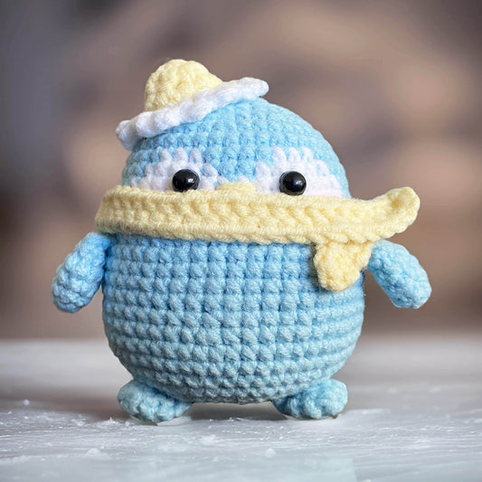 Handmade Crochet Penguin | Cute Crochet Toy | Mini Penguin Plush | Penguin Stuffed Animal | Finished Crochet Toy