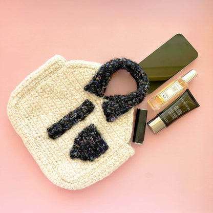 Crochet Shirt Bag: Handmade Yarn Clutch, Funky Fashion