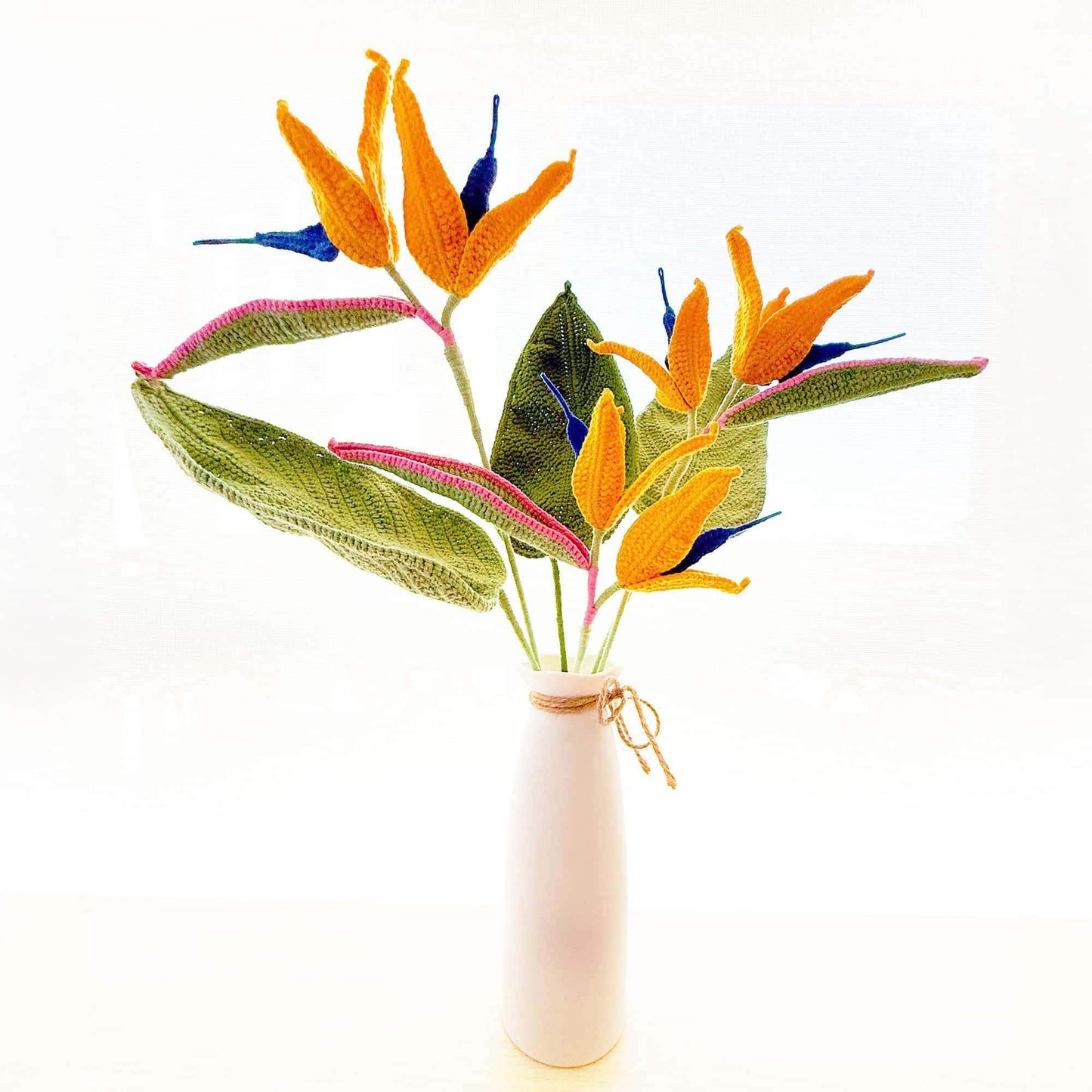 Crochet Bird of Paradise Flower: Tropical Yarn Decor