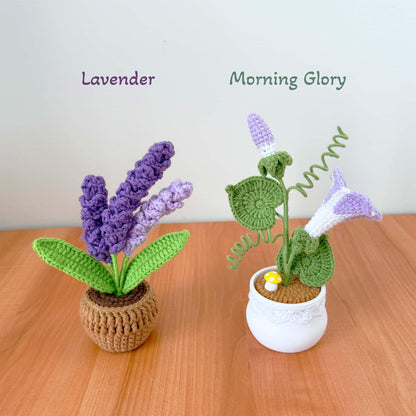 Handmade Crochet Flowers | Rose | Sakura | Daisy | Lemon | Lavender | Lily | Avocado | Lotus | Gifts under 15 dollars | Birthday Christmas