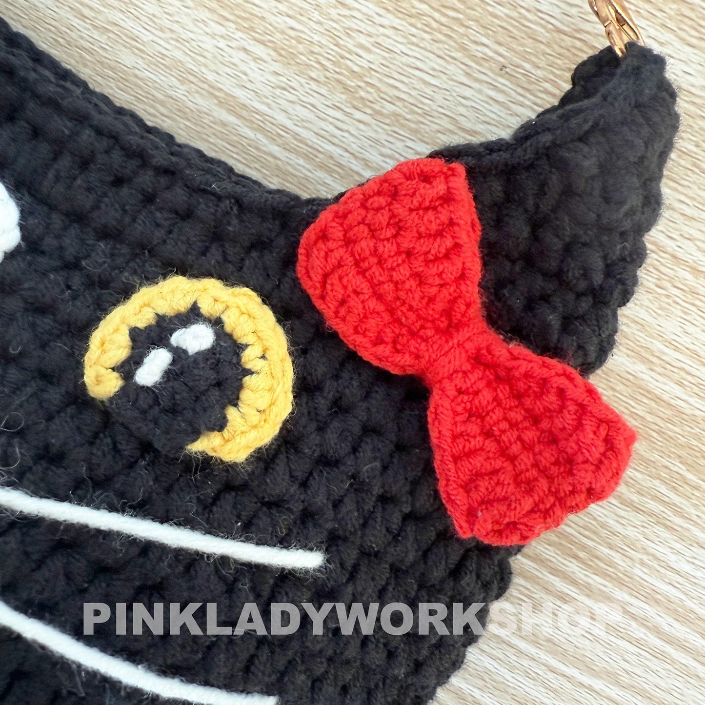 Crochet Cat Bag: Handmade Kitty Shoulder Purse - Cat Lover Gift