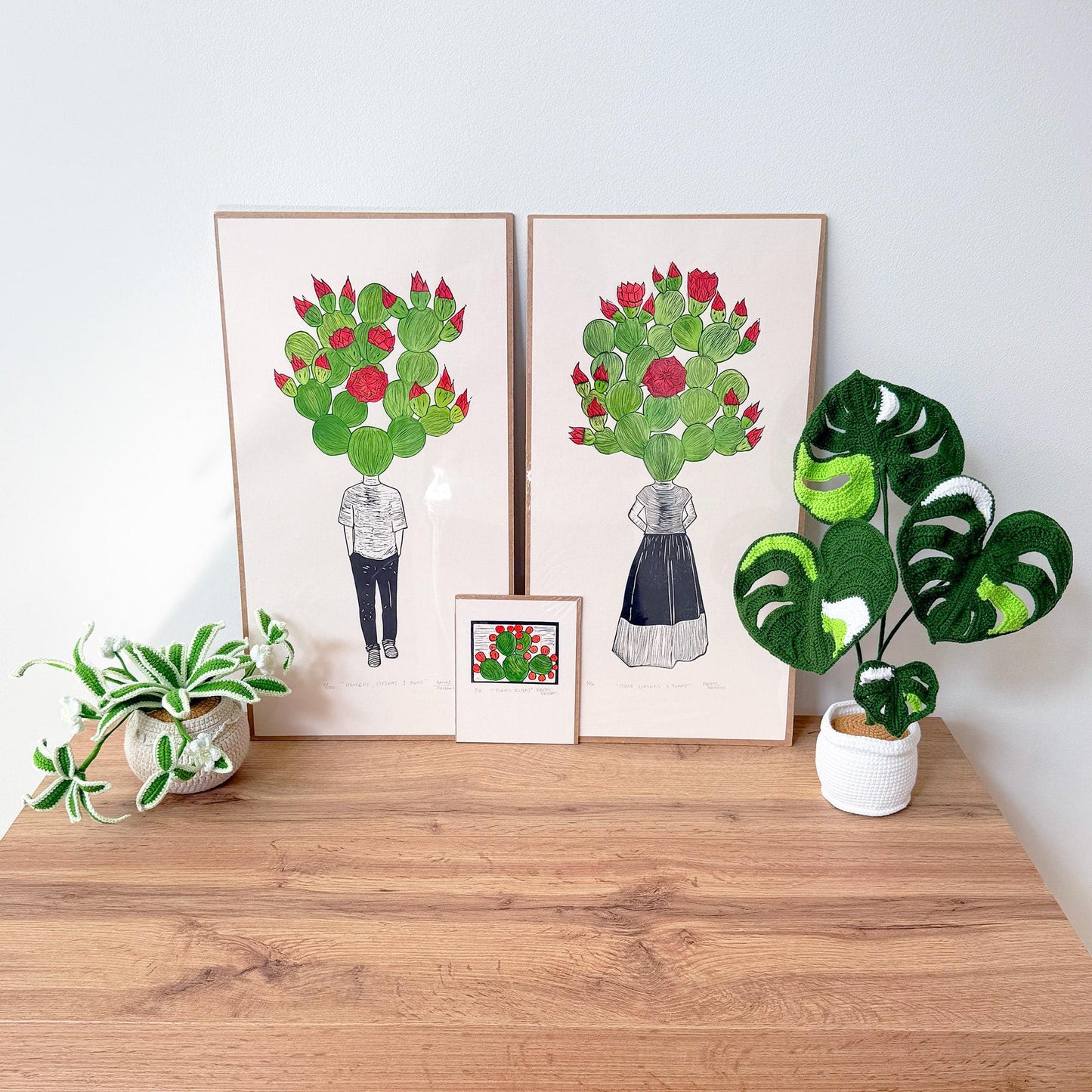 Crochet Monstera Plant | Handmade Crochet Leaves | Crochet Houseplant Decor | Monstera Leaf Pot | Crochet Indoor Plant Gift