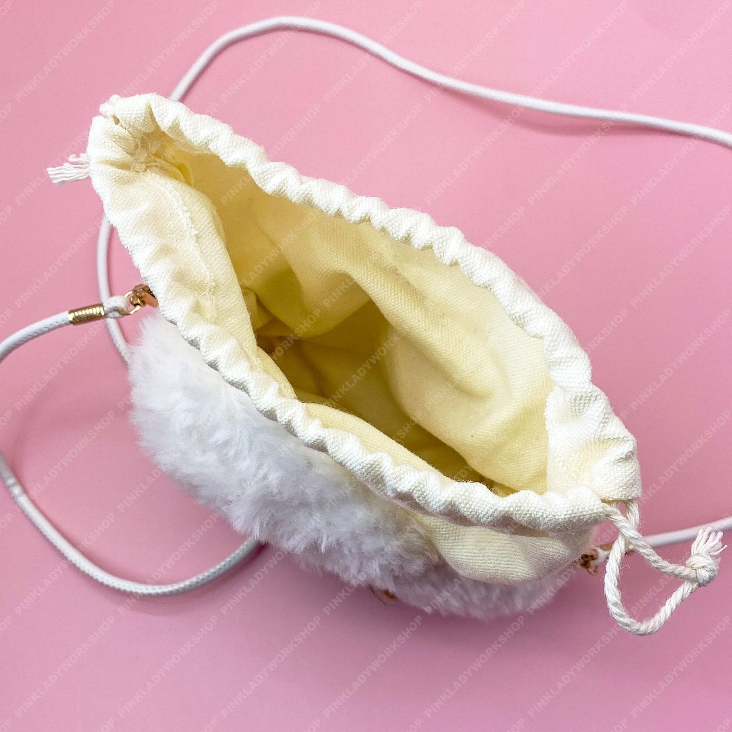 Fluffy Onigiri Bag | Crochet Seaweed, Kawaii Plush Purse