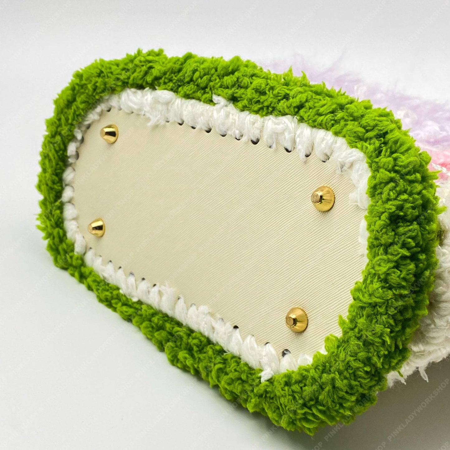 Handmade Crochet Fairy Cottage Purse | Kawaii Mushroom House Bag