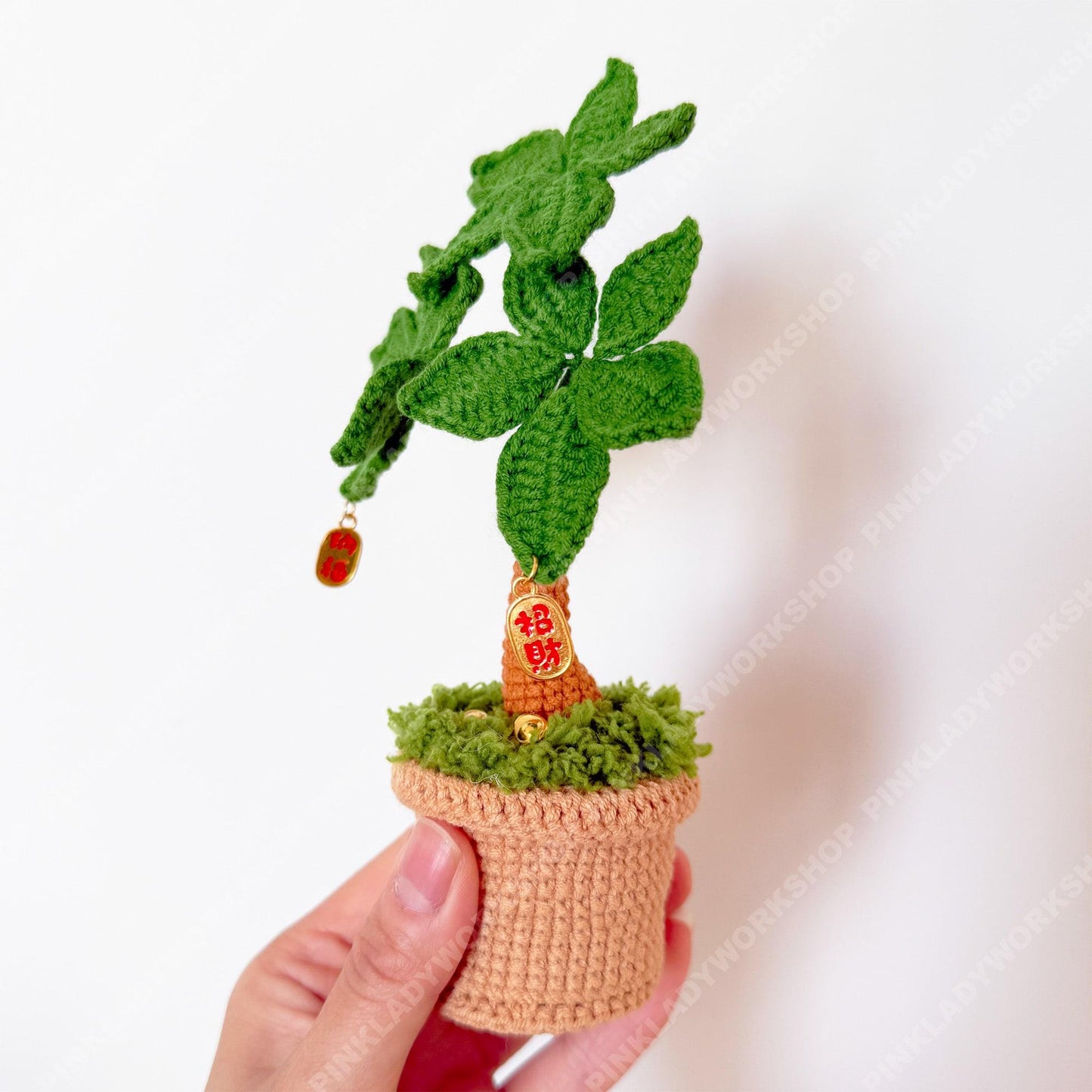 Pre-order Chinese New Year Crochet Money Tree | Lucky Feng Shui Plant | Handmade Prosperity Gift | Lunar New Year Decor