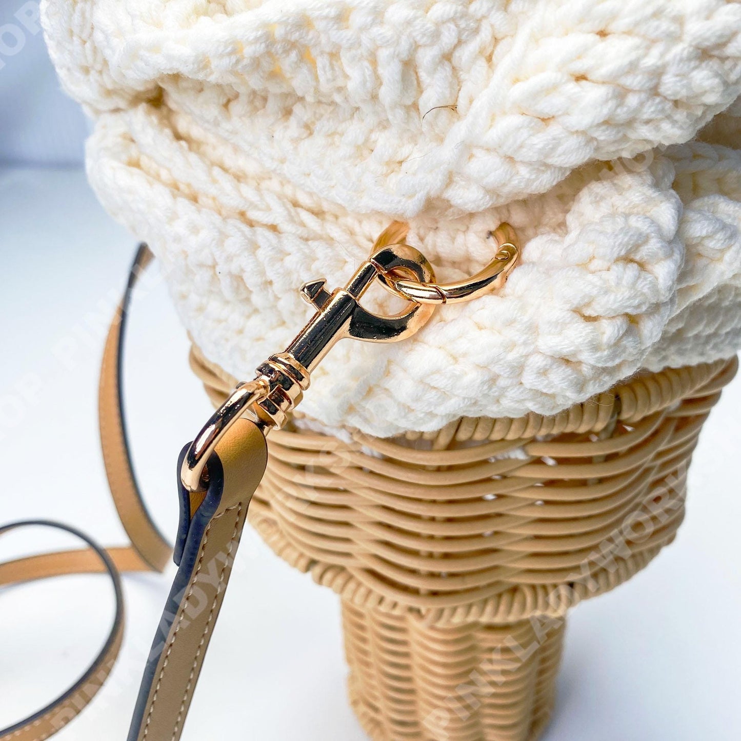 Pre-order Crochet Ice Cream Purse | Handmade Kawaii Summer Bag