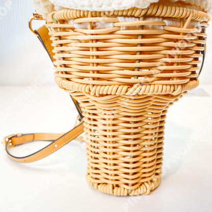 Pre-order Crochet Ice Cream Purse | Handmade Kawaii Summer Bag