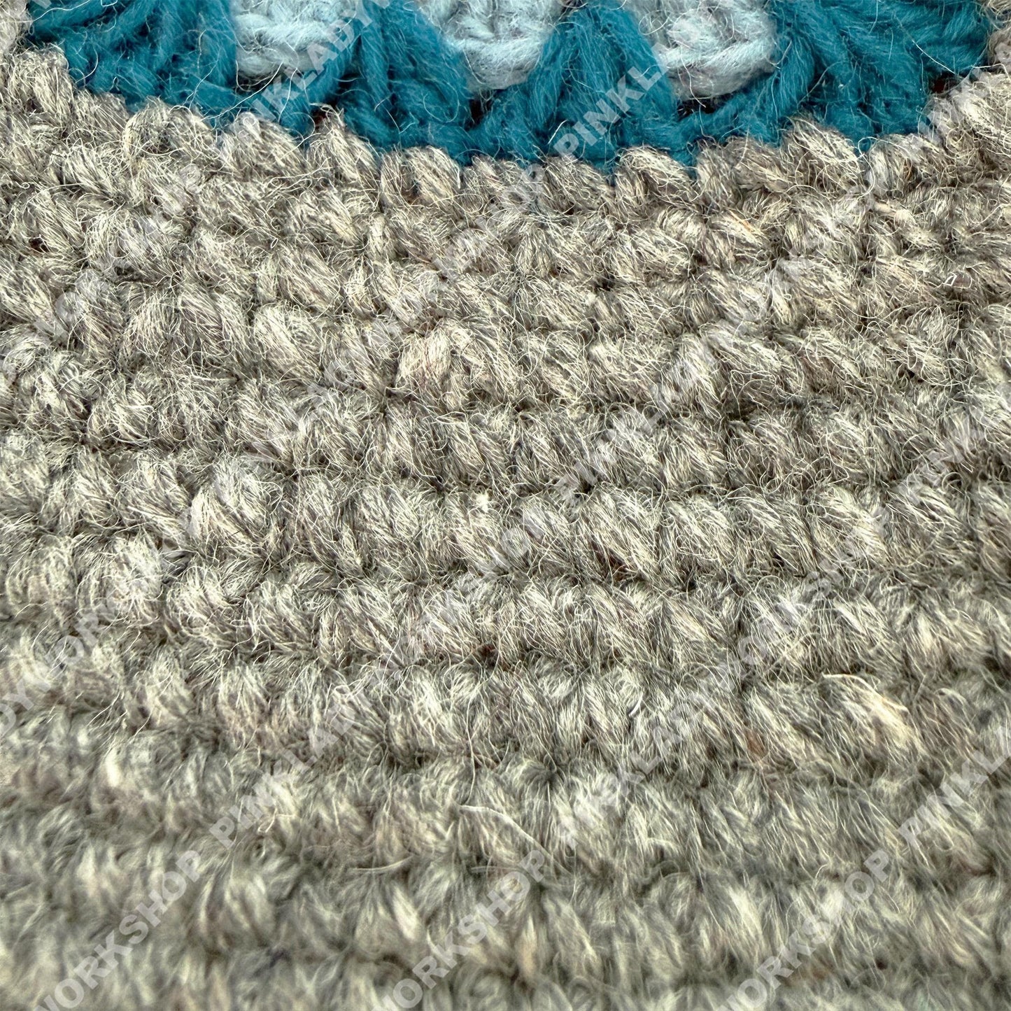 Handmade Cotton Crochet Granny Square Bucket Hat | Festivalcore