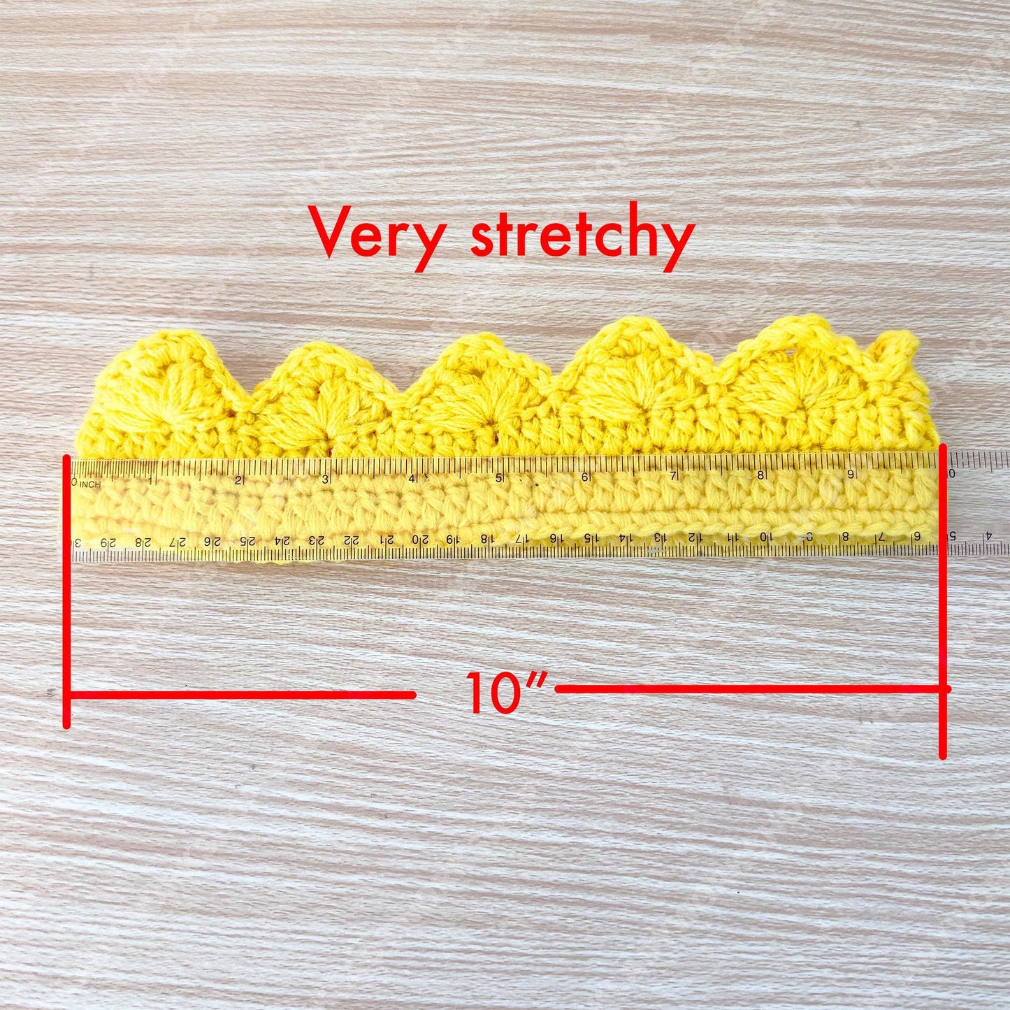 Crochet Crown Headband | Handmade Crown | Yellow Knit Hair Band | Festival Headpiece | Spring Summer Hair Accessory | History Party