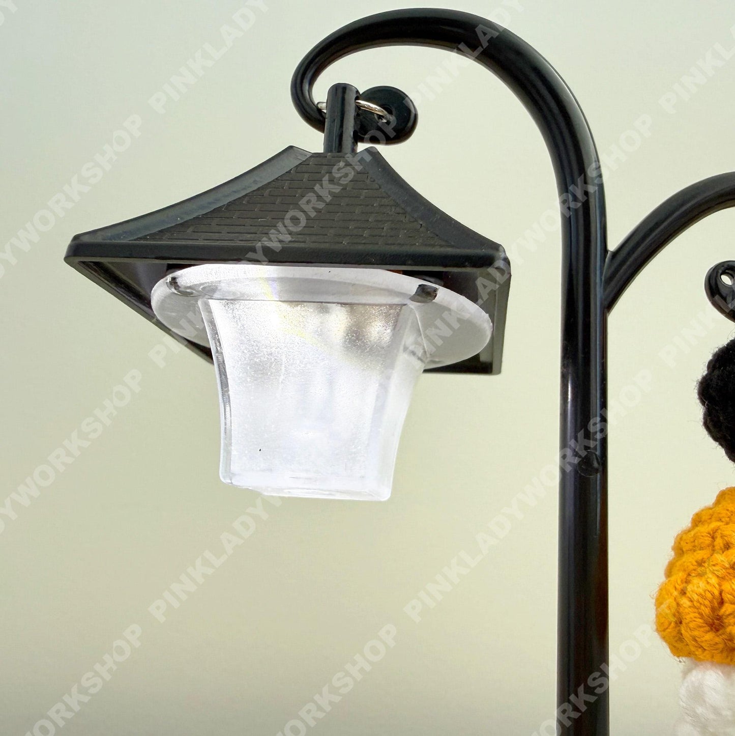 Magnetic Floating Ghost Night Light | Crochet Halloween Decor | Levitating Pumpkin Ghost Lamp | Cute Spooky Desk Light Gift
